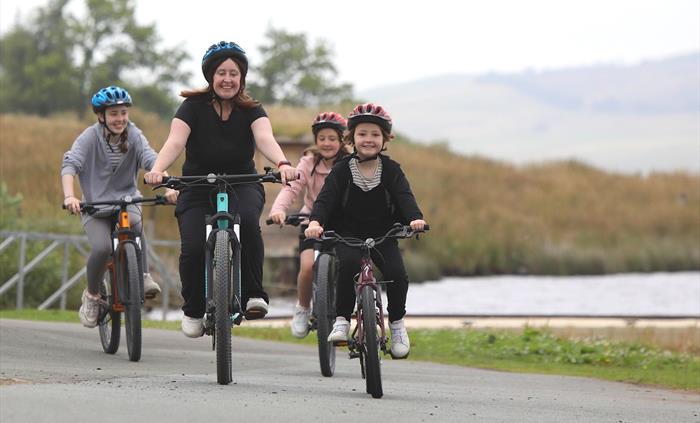 Cycling at Brenig